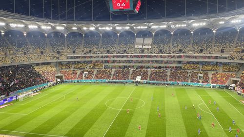 Jandarmerie: Cinci materiale pirotehnice, ascunse în interiorul arenei sportive, descoperite înainte de Supercupa României