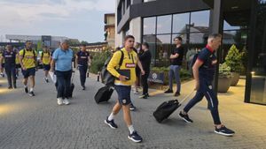 VIDEO Tricolorii români au lăsat vestiarul impecabil la Priştina, după meciul cu Kosovo din Liga Naţiunilor