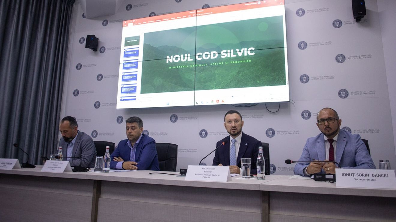 Ministrul Mediului, despre Codul Silvic, pus în dezbatere publică: Este foarte aproape de cum trebuie să arate o lege de bază a silviculturii în orice stat/ Reacția WWF România: Nu instituie o reformă clară a sistemului de combatere a exploatărilor ilegale