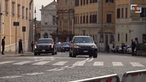 Incident la Roma: Un șofer român a intrat cu mașina în coloana oficială a președintelui american Joe Biden / Corriere della Sera: „Impactul a fost unul destul de violent”