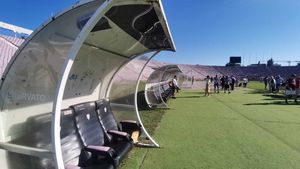 Concert Cargo pe stadionul „Dan Păltinişanu” din Timişoara, înainte ca arena să fie demolată şi reconstruită