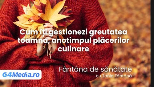 Strategii de la nutriționist ca să nu te îngrași toamna asta
