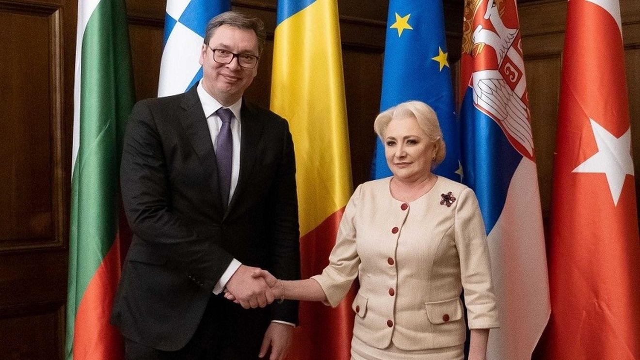 Președintele Serbiei, într-o conferință de presă comună cu Viorica Dăncilă: „Va fi mai mult decât suficient” dacă vom construi autostrada Pancevo-Timișoara