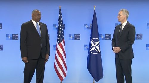Zelenski anunță că secretarul de stat american Antony Blinken şi secretarul Apărării Lloyd Austin ajung în Ucraina, duminică