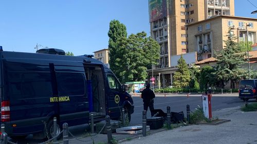 VIDEO Bagaj suspect în zona Piața Națiunilor Unite / Trafic restricționat în zonă, a intervenit Brigada Antitero / UPDATE Bagajul nu este periculos