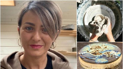 VIDEO ”Cristina balerina”, mica afacere construită de o artistă din Sibiu, în timpul pandemiei. Cum și-a descoperit pasiunea pentru olărit și cât a costat investiția