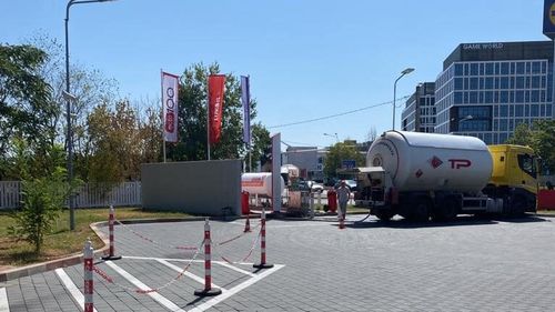 Stația GPL amplasată fără autorizaţie de construire lângă primăria Sectorului 5 din București a fost demontată