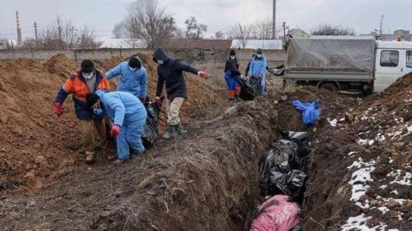 ONU susține că are "tot mai multe informații" care confirmă existența gropilor comune din Mariupol