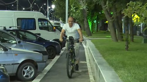Investițiile electorale ale lui Daniel Băluță: Poliția Rutieră a cerut închiderea pistei de biciclete de pe Șoseaua Giurgiului, considerată pericol public de către cicliști