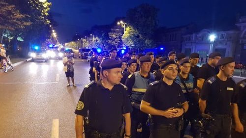 Jandameria justifică ridicarea ziaristului german: ”A forțat dispozitivul. Nu a făcut dovada cu un document oficial că e ziarist”