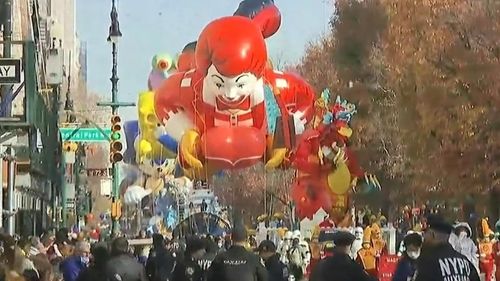 VIDEO Parada de Ziua Recunoştinţei, organizată de Macy's, a fost urmărită pe NBC de 25 de milioane de telespectatori