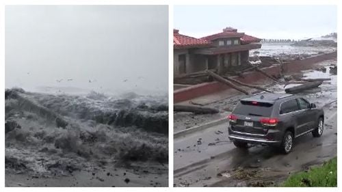 Alertă în SUA. Valuri uriașe ale Oceanului Pacific se revarsă asupra Californiei. Avertismentul transmis de autorități