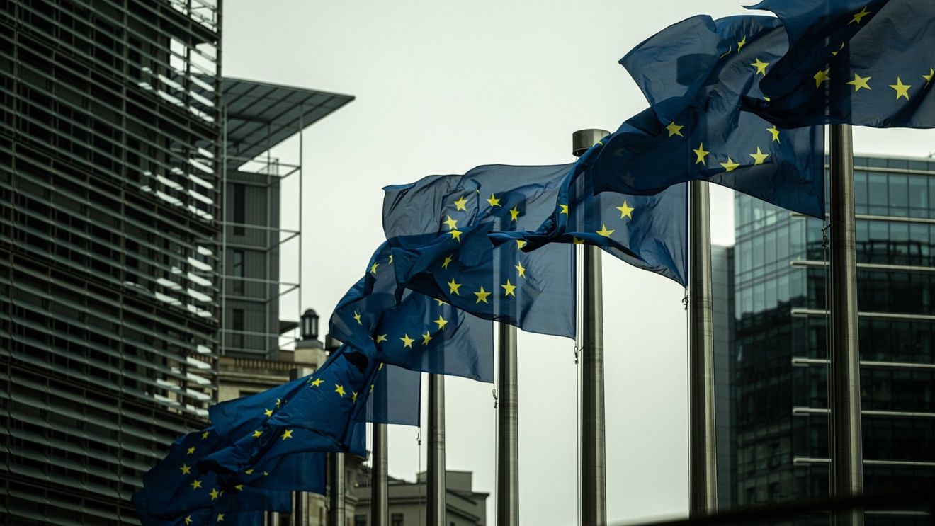 Membri ai personalului instituţiilor UE au protestat la Bruxelles faţă de războiul Israelului în Gaza