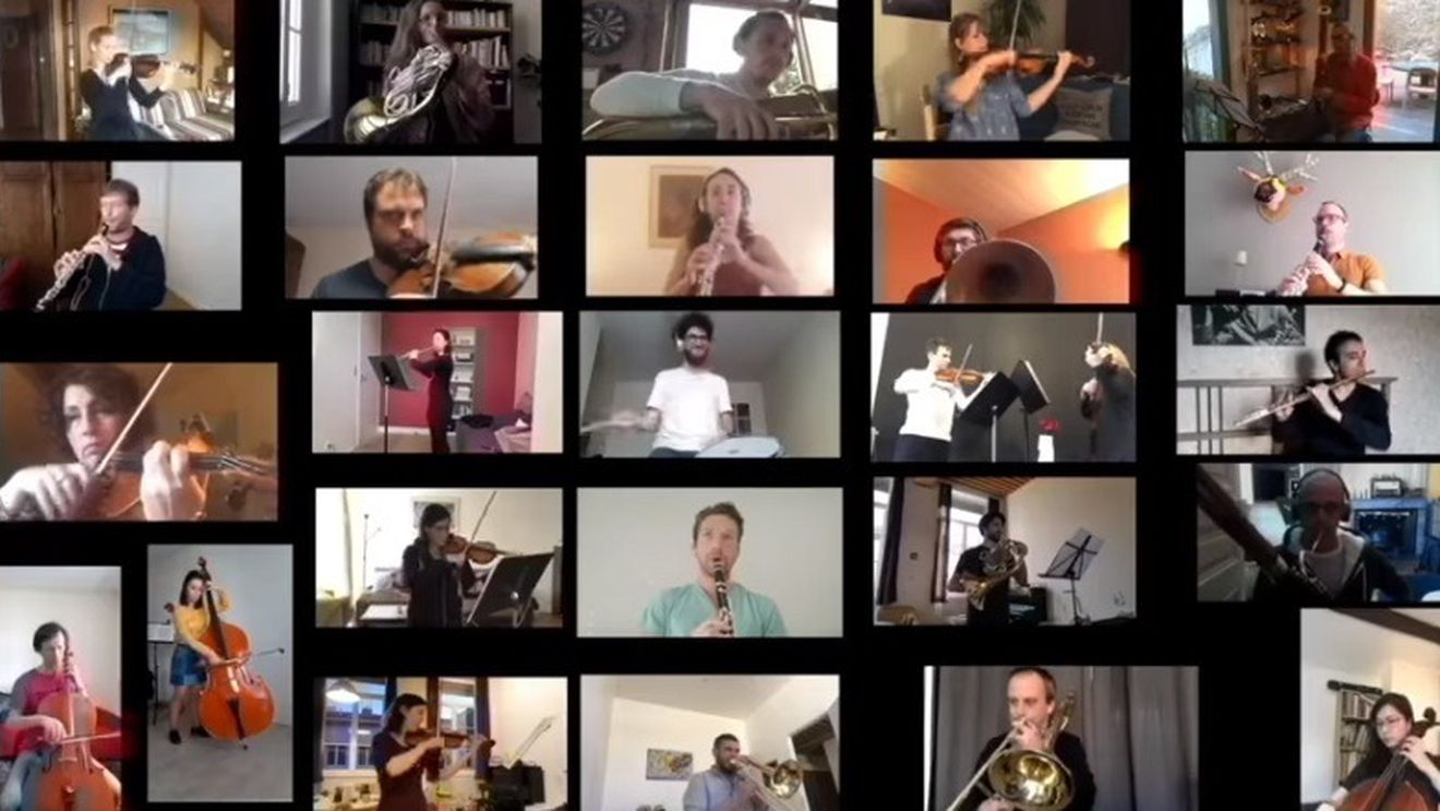 VIDEO VIRAL Muzicienii Orchestrei Naţionale din Lyon, aflați în izolare, s-au ”reunit” într-un videoclip pentru a interpreta o suită de Bizet