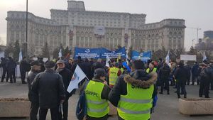 Continuă protestele: Polițiștii, angajații din sănătate și militarii rezerviști vor demonstra în fața Parlamentului