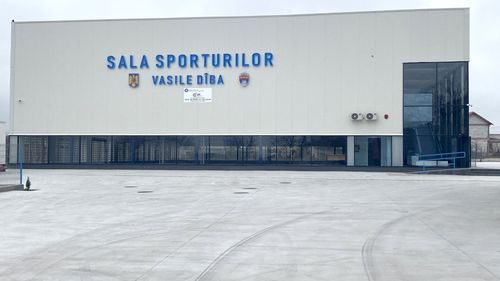 Sala sporturilor „Vasile Dîba”, cea mai semnificativă investiție realizată în județul Tulcea, în valoare de 2 milioane de euro