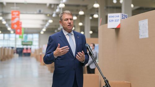 VIDEO Klaus Iohannis, după vizita la Unitatea de Suport Medical „Bucureștii Noi”: Apreciez foarte foarte mult această inițiativă privată a firmelor Auchan și Leroy Merlin, cu sprijinul altor firme și ONG-uri