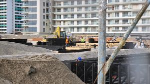 VIDEO Inspectoratul de Stat în Construcții anchetează cum a autorizat Primăria Constanța complexul de agrement ridicat pe plaja Caelia din Mamaia/ Apele Române: Construcția trebuie parțial demolată (documente)