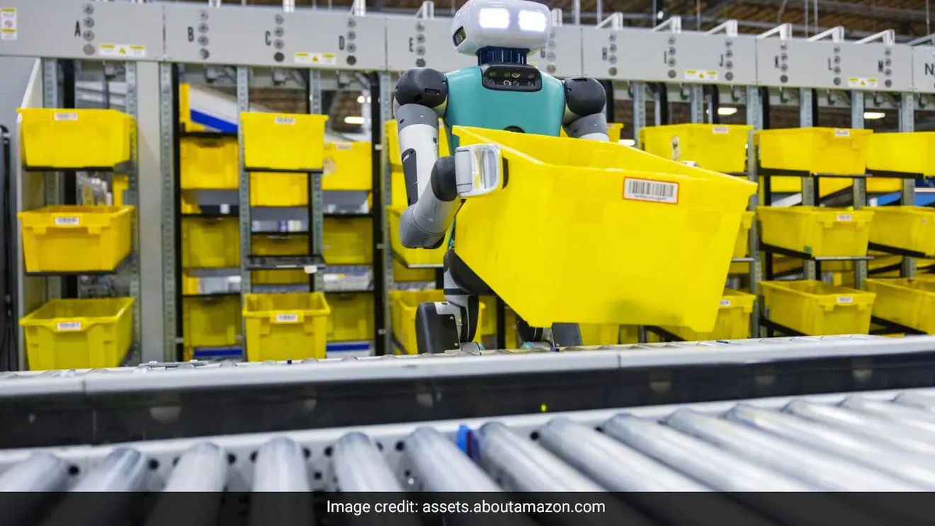 Amazon se apropie de un moment istoric: numărul roboților îl egalează pe cel al oamenilor angajați