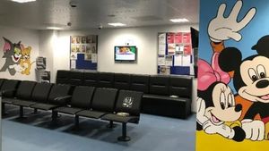 Picturi murale cu Mickey Mouse și Baloo de la un centru de primire a copiilor imigranți, îndepărtate la ordinul ministrului imigrației / Au fost considerate prea primitoare