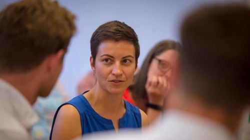 Ska Keller, copreședinta grupului Verzilor din PE, pe Twitter: O să-l întreb pe Iohannis despre statul de drept din România