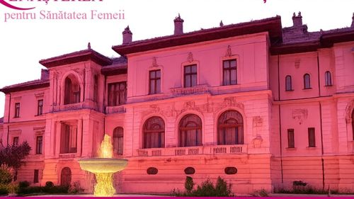 Fundaţia Renaşterea va îmbrăca Palatul Cotroceni în culoarea roz, de ziua luptei împotriva cancerului de sân