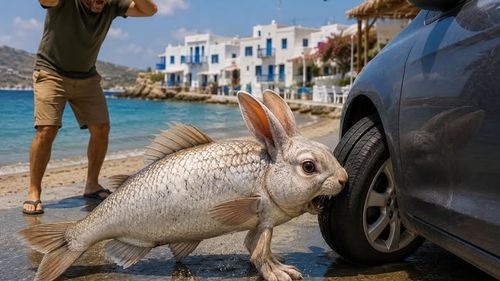 Isteria ”peștele-iepure ucigaș” de pe grupurile de Facebook despre Grecia și meme-urile din afara lor / Cum s-a transformat o problemă a pescarilor într-una falsă a turiștilor / Specia apare de peste 20 de ani în apele Greciei
