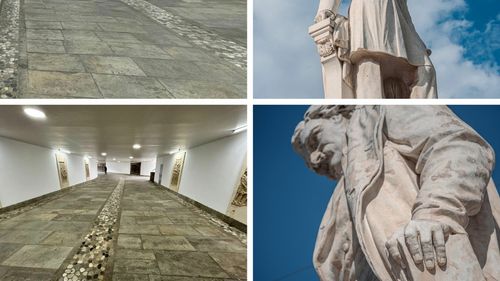 Pasajul Latin din București, proaspăt curățat, va avea pază nonstop ca să fie ferit de urină și graffiti. „Ziua zugrăveam și noaptea se vandaliza”