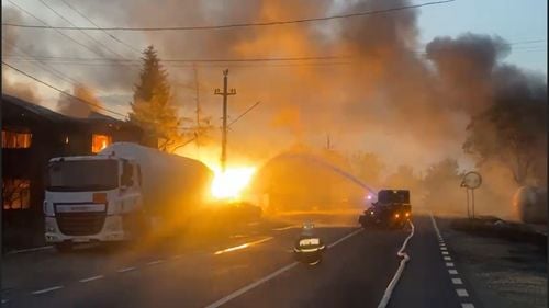 SURSE: Firma implicată în explozia de la Crevedia a cerut primăriei permisiunea de a reconstrui casele distruse