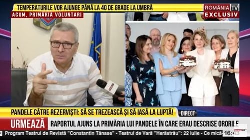 Florentin Pandele în direct la România TV: Voi știți cât am de plătit? Întrebați-l pe Sebi Ghiță cât am de plătit