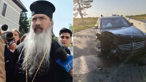 Limuzina lui Teodosie, implicată într-un accident, în Constanţa / Arhiepiscopul Tomisului nu se afla în mașină