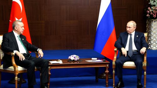 Erdogan și Putin au discutat despre începerea lucrărilor pentru exportul altor produse alimentare și mărfuri prin coridorul de cereale de la Marea Neagră