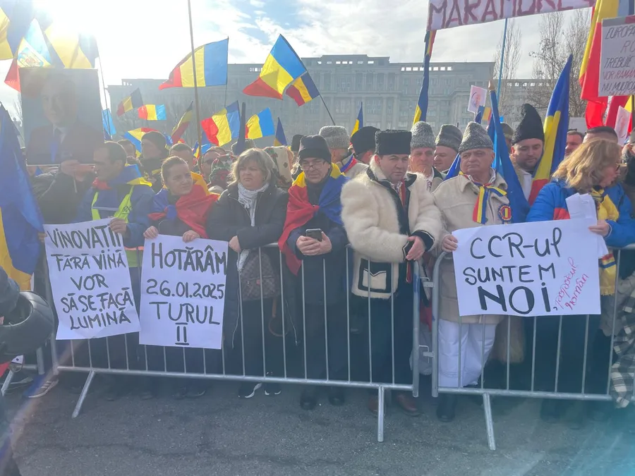 Protest Calin Georgescu Curtea Constitutionala CCR 5