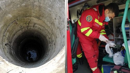 O tânără a căzut din neatenţie într-un canal neacoperit pe o stradă din Panciu. A fost scoasă în stare de inconștiență