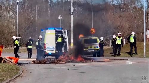 VIDEO Trei persoane, împușcate și rănite în confruntările violente din Suedia