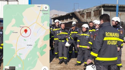 Prima misiune a echipei românești în Turcia: Părinții au fost scoși în viaţă de sub dărâmături, dar copilul a murit