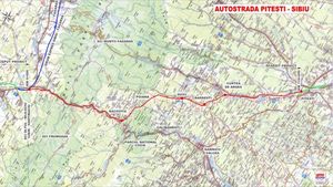 Autostrada Sibiu-Pitești. Începe oficial construcția lotului 1, cu o lungime de 13 kilometri, la 11 luni de la semnarea contractului