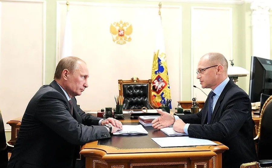 Vladimi Putin si Kiriyenko