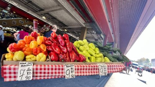 FOTO | Cu cât se vând legumele pentru murături în Piața Obor din București, în septembrie 2025: Varza pleacă de la 2,90 lei/kg, în timp ce roșiile costă și 15 lei/kg