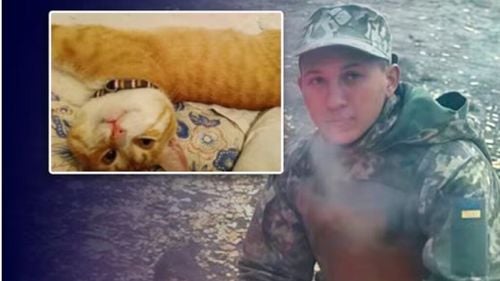 Un soldat ucrainean și motanul său, eliberați de Rusia după mulți ani de închisoare: „Nu puteam să-l abandonez”. Pisoiul Mișko trebuie să se obișnuiască acum cu sunetul sirenelor de raid aerian