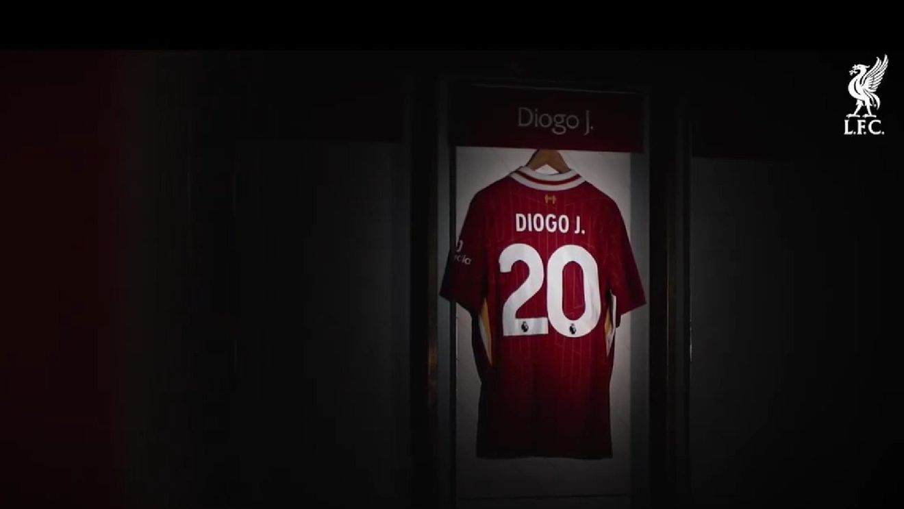 VIDEO FC Liverpool a retras tricoul cu numărul 20, purtat de Diogo Jota: "Pentru totdeauna numărul nostru 20"