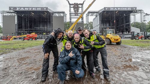 FOTO Wacken Open Air, cel mai mare festival rock din lume ce are loc în Germania, este în pericol din cauza ploilor abundente