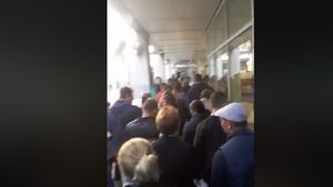 VIDEO Coadă la vot la secțiile din Stuttgart de la primă oră
