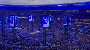 Număr record de 94.000 de fani la concertul Metallica de pe Stadionul Olimpic din Berlin