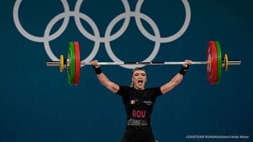 Argint pentru România. Mihaela Cambei este vicecampioană olimpică la haltere, categoria 49 kg