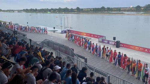 România a câștigat Finala B la kaiac dublu masculin, 1000 de metri, la Mondialele U23