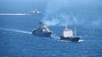 O fregată din Flota Mării Negre a Rusiei a tras focuri de armă către un iaht britanic