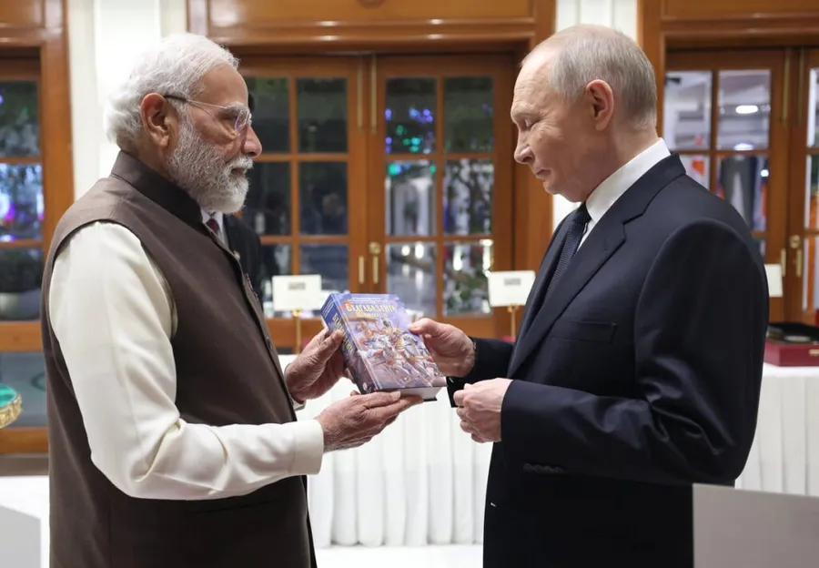 Narendra Modi Vladimir Putin 4 decembrie 2025