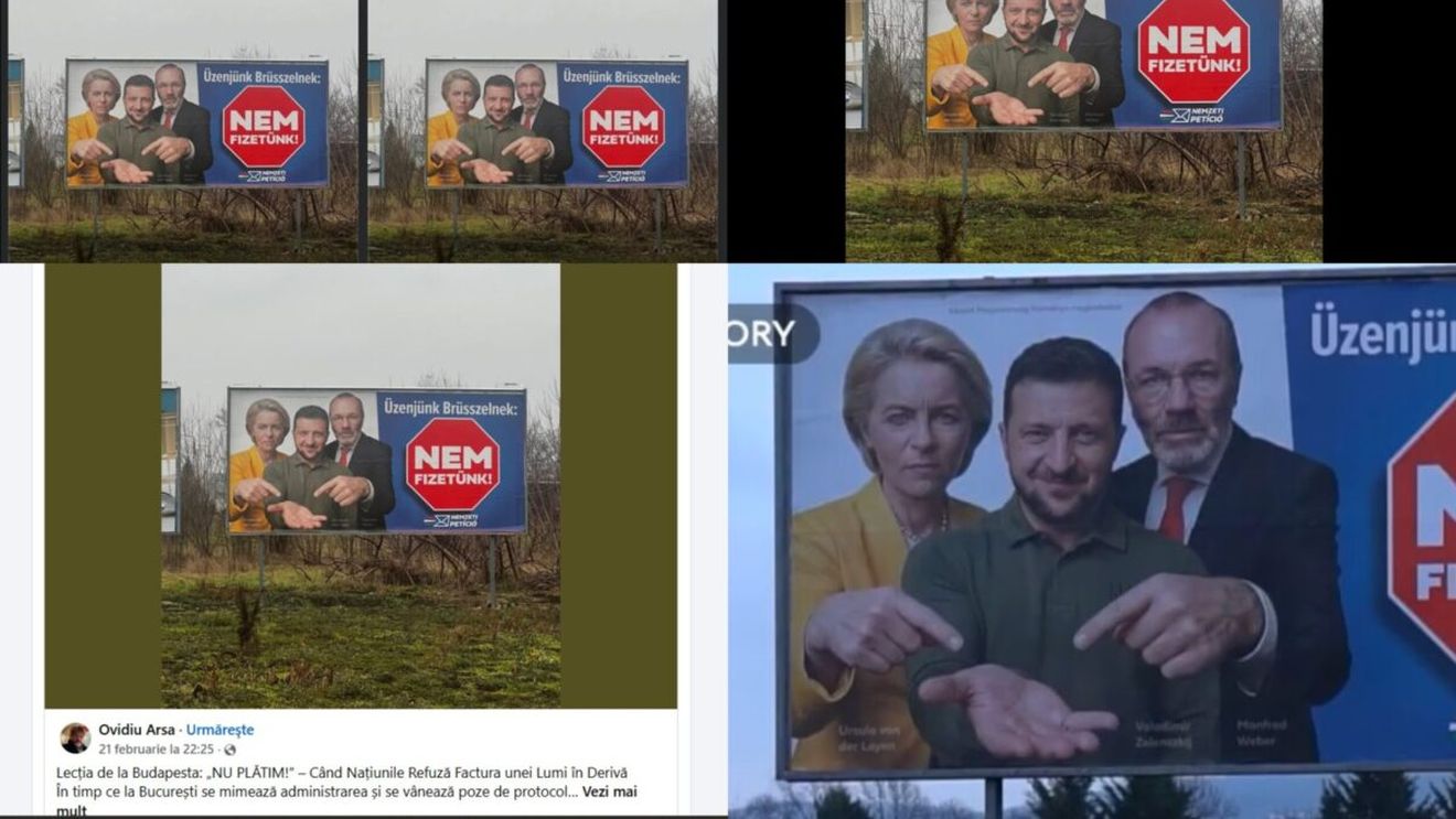 „Nu PLĂTIM”: Cum au preluat „suveraniștii” români în social media dezinformările împotriva Ucrainei și a UE din campania lui Viktor Orbán