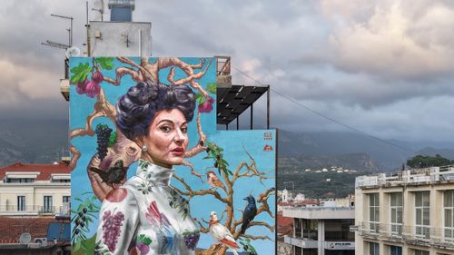 „Kalamata”: Muralul cu Maria Callas, declarat cel mai bun din lume